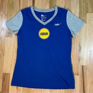 SEATTLE MARINERS ⚾ Women's NIKE V-NECK Dri Fit T-SHIRT Size Small Licensed MLB